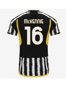 Juventus Weston McKennie #16 Replika Hemmakläder 2023-24 Kortärmad